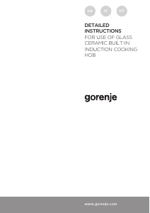 Bruksanvisning Gorenje IT321BSC Häll