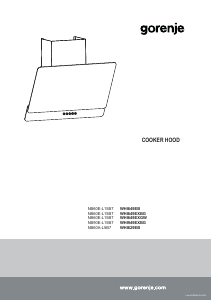 Instrukcja Gorenje WHI649EB Okap kuchenny