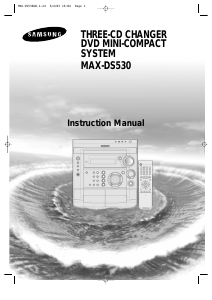 Manual Samsung MAX-DS530 Stereo-set