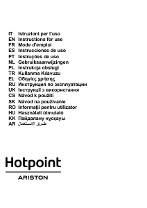 كتيب مدخنة موقد طبخ HHBS 6.7F LL X Hotpoint-Ariston