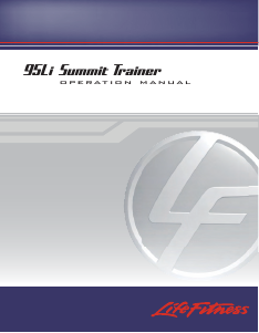 Bruksanvisning Life Fitness 95Li Summit Stegmaskin