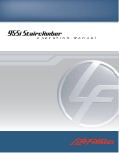 Bruksanvisning Life Fitness 955i Stairclimber Stegmaskin