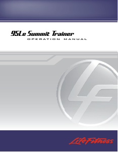 Bruksanvisning Life Fitness 95Le Summit Stegmaskin