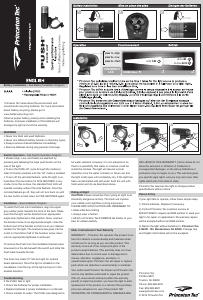Bedienungsanleitung Princeton Tec Push Fahrradlampe