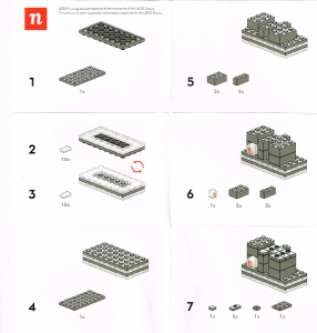 Manual de uso Lego set Custom nhow Rotterdam