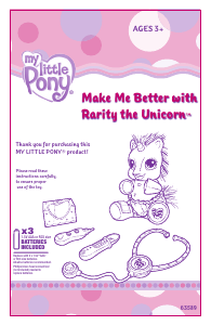 Handleiding Hasbro My Little Pony Make Me Better with Rarity the Unicorn