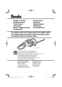 Mode d’emploi Tanaka TCH 22ECP2 (62ST) Taille-haies