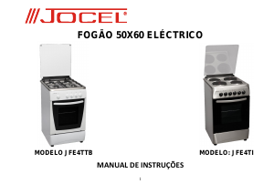 Manual Jocel JFE4TI Fogão