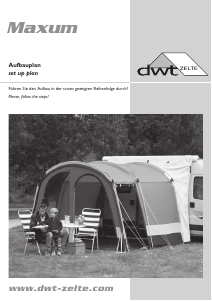 Handleiding DWT Maxum Tent