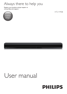 Manual Philips HTL1190B Speaker