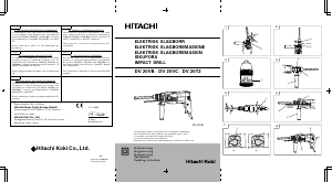 Manual Hitachi DV 20VB Impact Drill