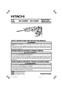 Mode d’emploi Hitachi DH 50MRY Perforateur