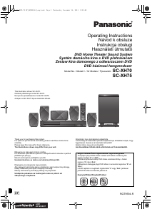 Bruksanvisning Panasonic SC-XH70EP Hembiopaket