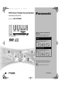Handleiding Panasonic SC-HT500GN Home cinema set
