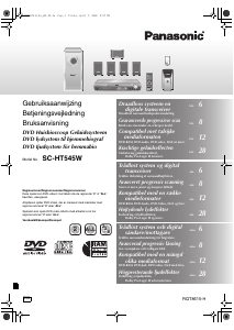 Brugsanvisning Panasonic SC-HT545W Hjemmebiosystem