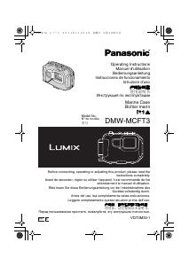 Mode d’emploi Panasonic DMW-MCFT3E Lumix Étui pour appareil photo sous-marin