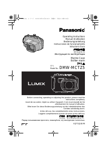 Manual de uso Panasonic DMW-MCTZ5E Lumix Estuche para cámara subacuática