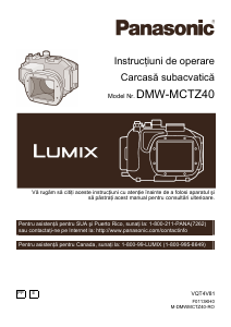 Manual Panasonic DMW-MCTZ40E Lumix Carcasa subacvatica pentru camera