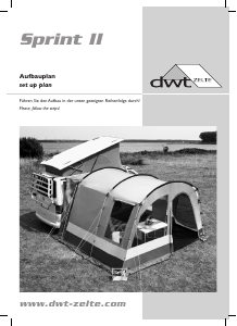 Bedienungsanleitung DWT Sprint II Zelt