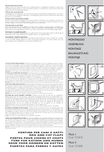 Manual de uso Ferplast Swing 1 Trampilla para gatos