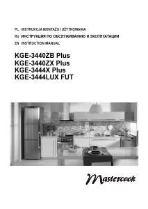 Instrukcja Mastercook KGE-3440ZB Plus Kuchnia