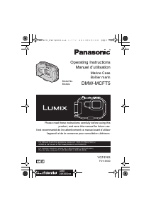 Manual de uso Panasonic DMW-MCFT5PP Lumix Estuche para cámara subacuática