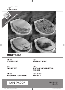 Manual Miomare IAN 96296 Capac de toaletă