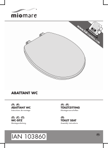 Mode d’emploi Miomare IAN 103860 Abattant WC