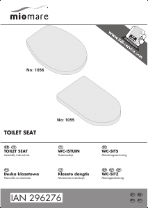 Handleiding Miomare IAN 296276 WC-bril