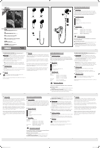 Handleiding Miomare IAN 109649 Douchekop