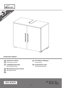 Посібник Miomare IAN 90409 Підлогова шафа