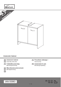 Посібник Miomare IAN 93983 Підлогова шафа