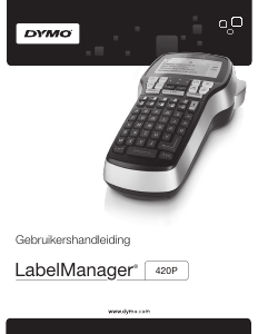 Handleiding Dymo LabelManager 420P Labelprinter