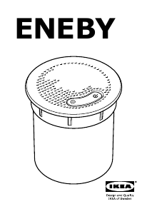Manual de uso IKEA ENEBY Altavoz