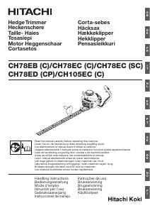 Manuale Hitachi CH 78EB (C) Tagliasiepi