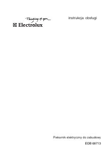 Instrukcja Electrolux EOB68713 Piekarnik