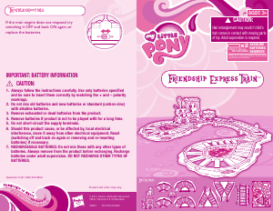 Handleiding Hasbro My Little Pony Friendship Express Train