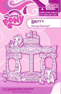 Handleiding Hasbro My Little Pony Raritys Carousel Boutique