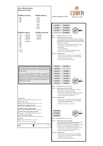 Handleiding Cover Co194 Nobila Gent Horloge