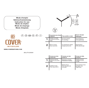 Mode d’emploi Cover CoA4 Aragon Open Heart Gent Automatic Montre