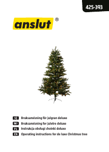 Bruksanvisning Anslut 425-393 Julgran