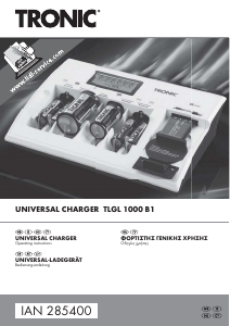 Bedienungsanleitung Tronic IAN 285400 Akkuladegerät