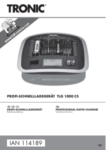 Bedienungsanleitung Tronic IAN 114189 Akkuladegerät