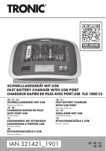 Mode d’emploi Tronic IAN 321421 Chargeur de batterie
