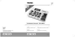 Manuale Tronic IAN 108126 Caricabatterie