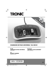 Bedienungsanleitung Tronic IAN 102808 Akkuladegerät