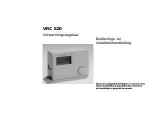 Handleiding Vaillant VRC 520 Thermostaat
