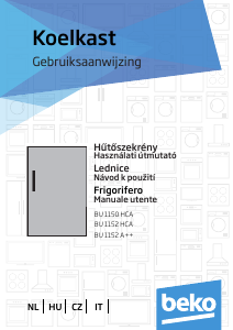 Manuale BEKO BU 1150 HCA Frigorifero