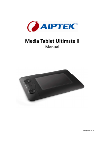 Handleiding Aiptek MediaTablet Ultimate II Tekentablet