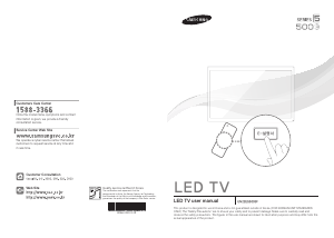 Handleiding Samsung UN22ES5003F LED televisie